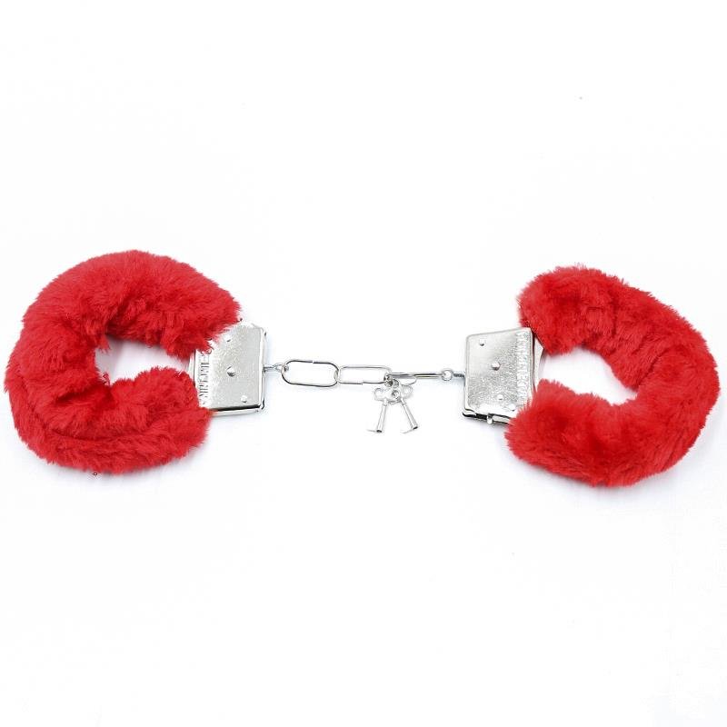 Esposas de Metal para Muñecas con Pelo Rojo - Imagen 3