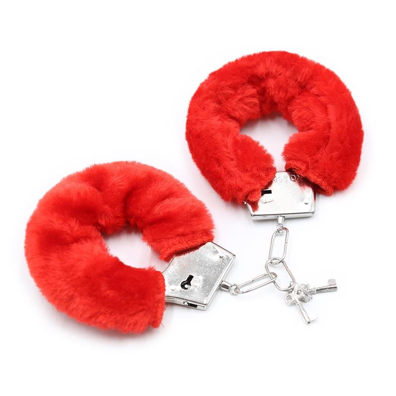 Esposas de Metal para Muñecas con Pelo Rojo - Imagen 4