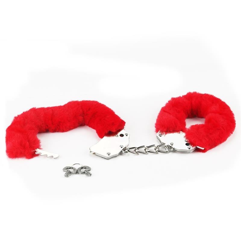Esposas Metálicas con Pelo Rojo - Imagen 4
