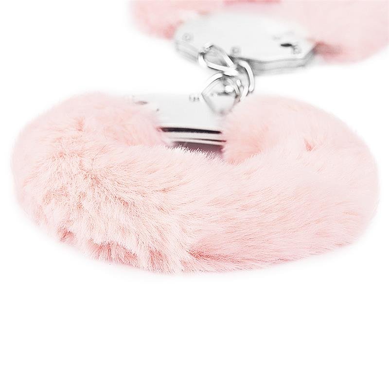 Esposas Metálicas con Pelo Rosa - Imagen 5