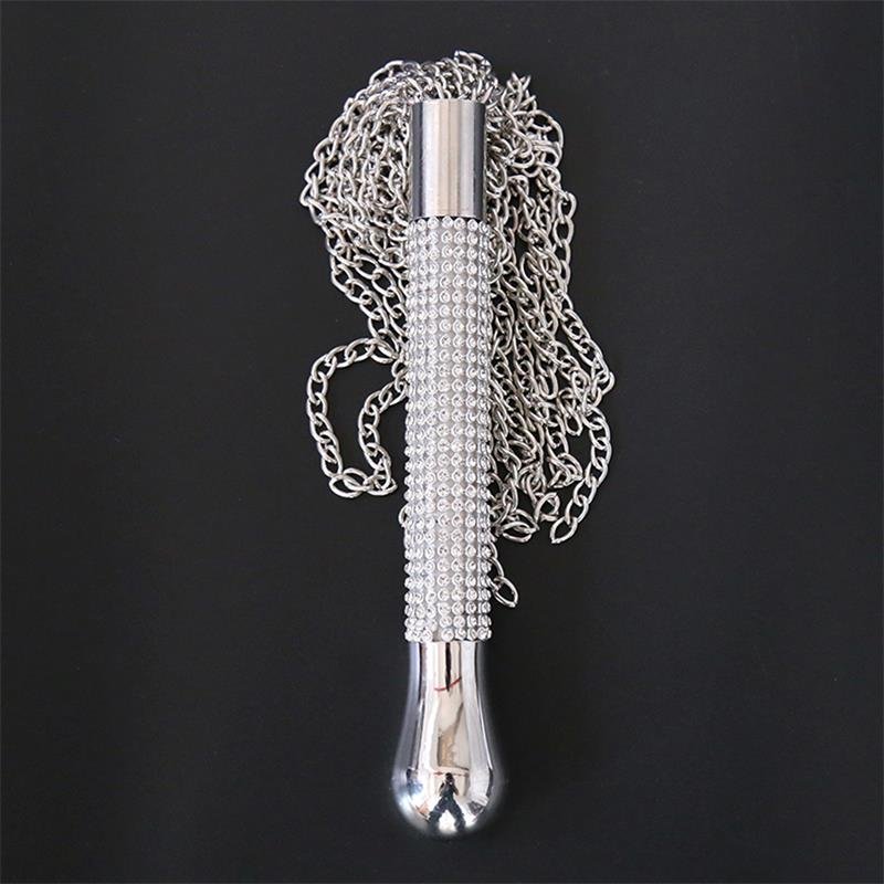 Flogger de Cadenas con Mango con Brillantes - Imagen 4