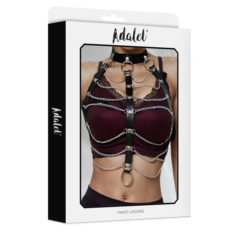 Hilda Arnés de Pecho Cadenas Talla Única - Imagen 4