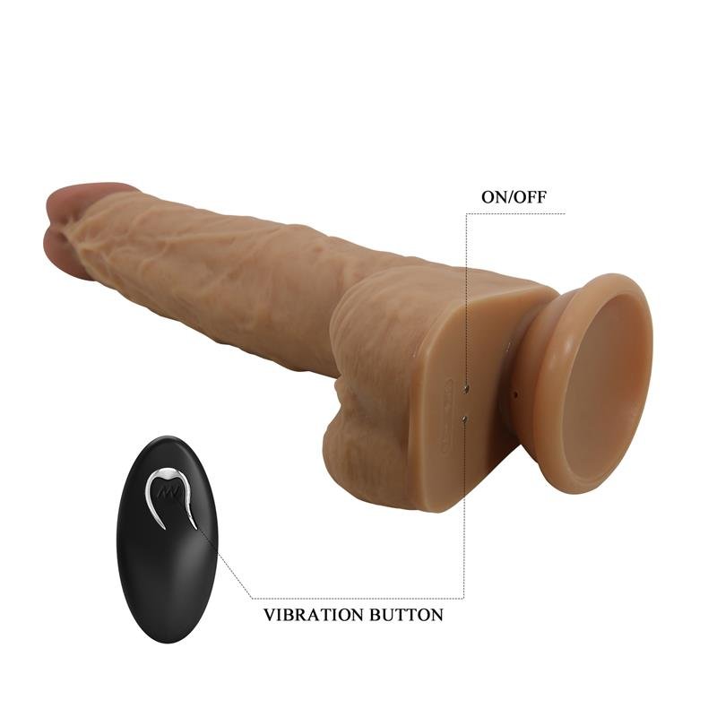 Jonathan Dildo con Vibración y Empuje Control Remoro - Imagen 6