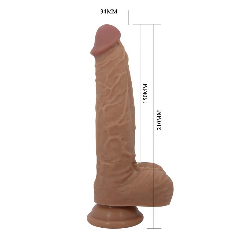 Jonathan Dildo con Vibración y Empuje Control Remoro - Imagen 8