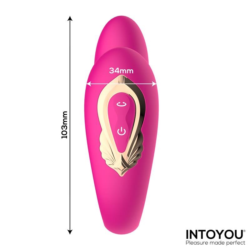 Lanty Vibrador para Parejas con Oscilación 360º y Control Remoto - Imagen 8