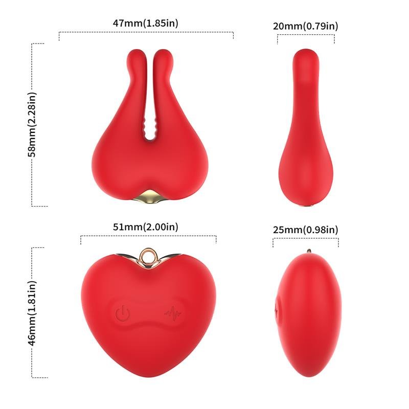 Pinzas Magnéticas para los Pezones con Collar - Imagen 6