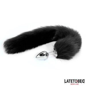 Plug Anal con Cola Negro 40 cm