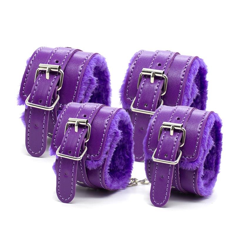 Set Bondage de 10 Piezas Púrpura - Imagen 5