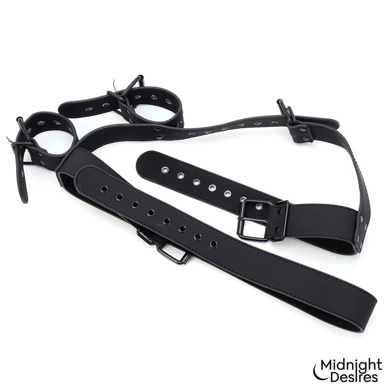 Set de Restricciones con Collar y Esposas - Imagen 4