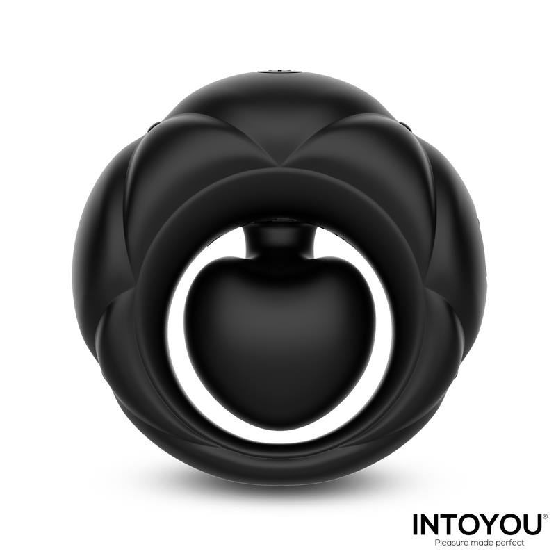 Torus Anillo Vibrador con Bola Clitoriana con Control Remoto USB - Imagen 2